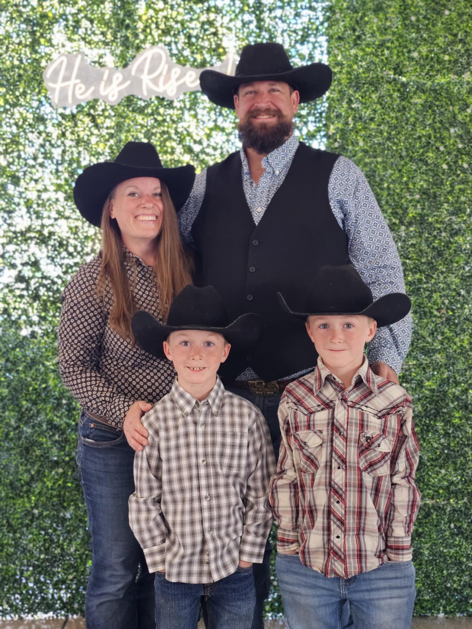 Cole Watson and family